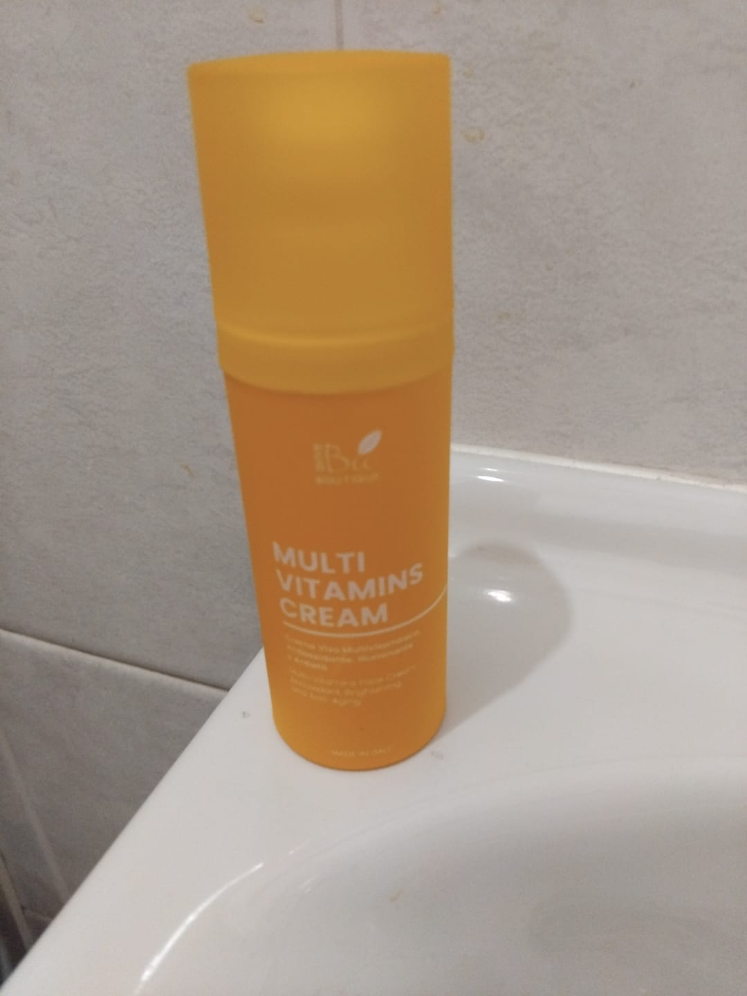 Customer photo review of Multi Vitamin Cream