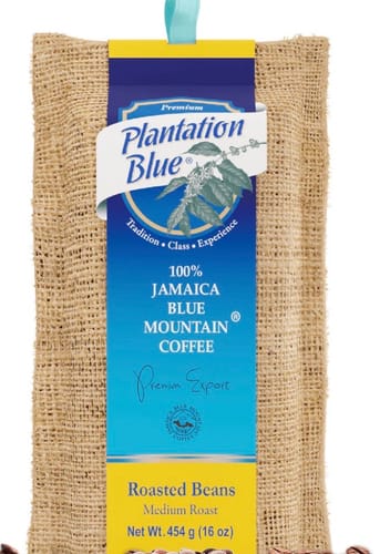 Customer photo review of 100% Jamaica Blue Mountain Premium Coffee (16 oz - medium roasted whole beans)