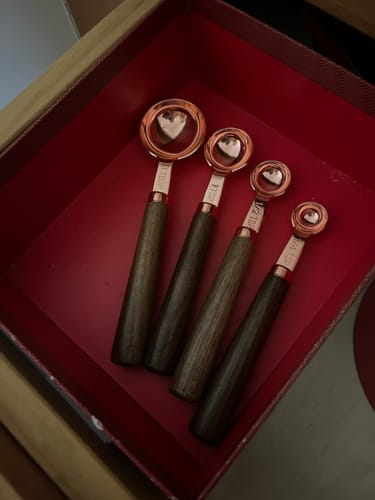 Customer photo review of Copper Plated Measuring Set by Tilly