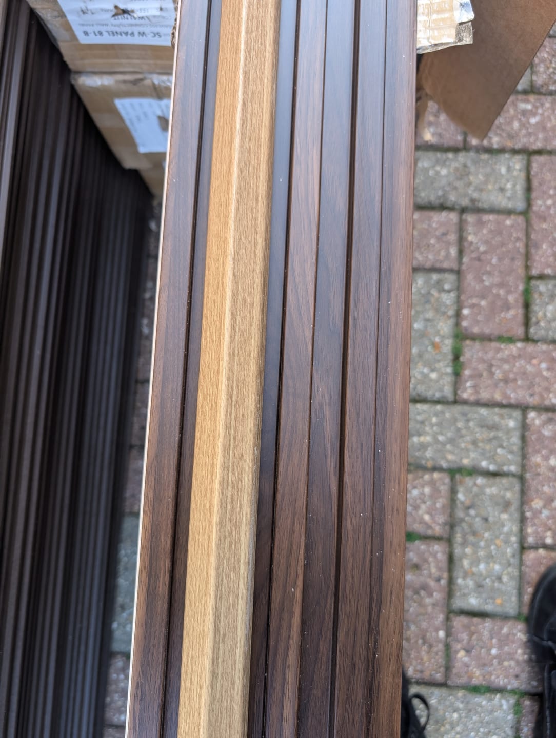 Customer photo review of Outdoor End Trim (Multiple Colours)