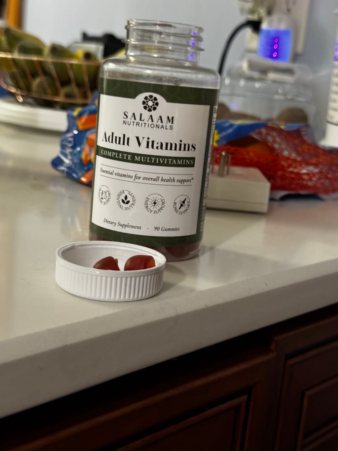 Customer photo review of Halal Adult Multivitamin Gummies - Complete Nutrition with Essential Vitamins - 90 Count