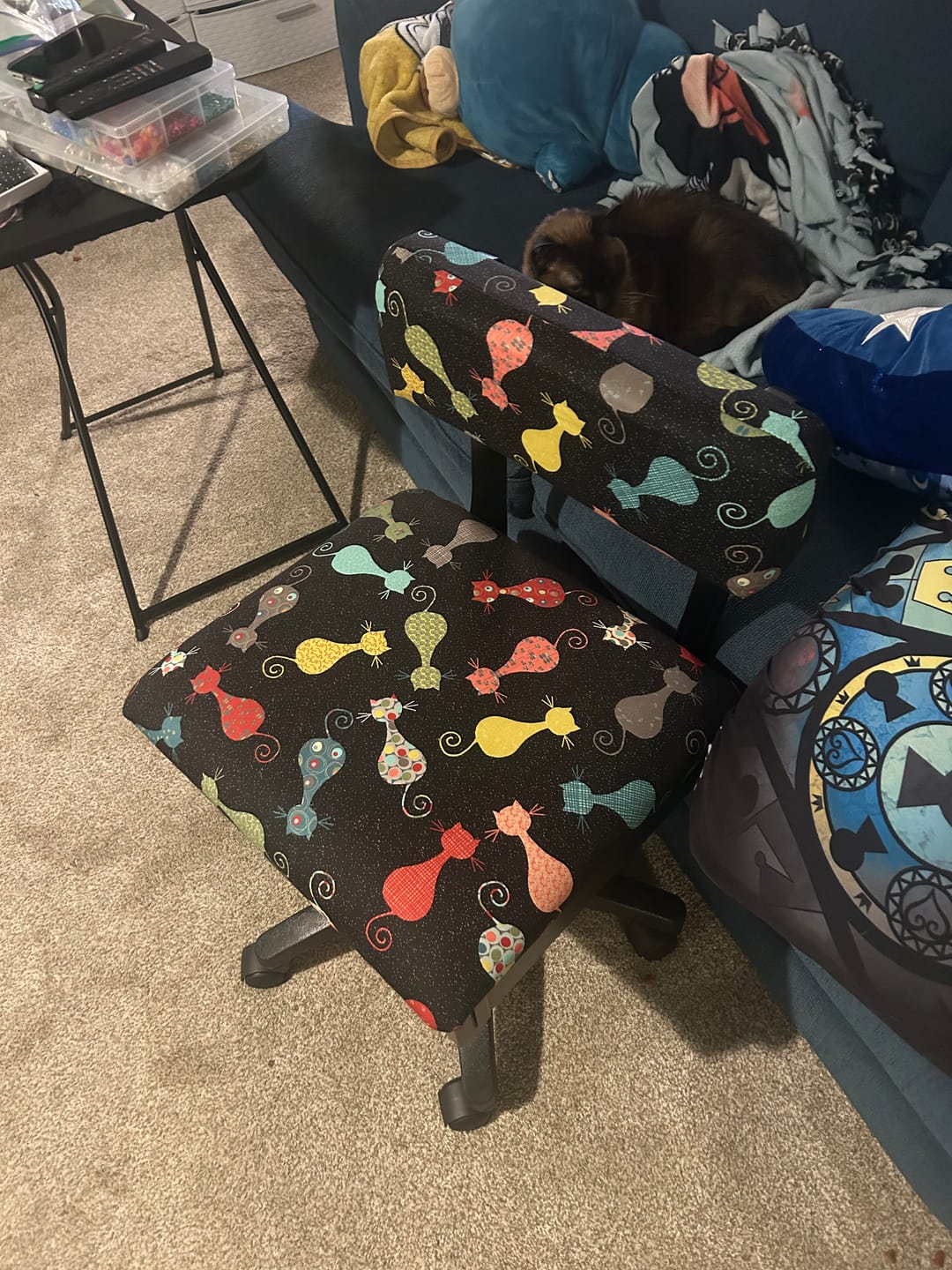 Customer photo review of Arrow Hydraulic Sewing Chair