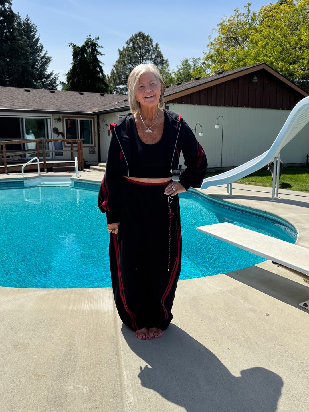 Customer photo review of Aelfric Eden Baggy Barrel Sweatpants