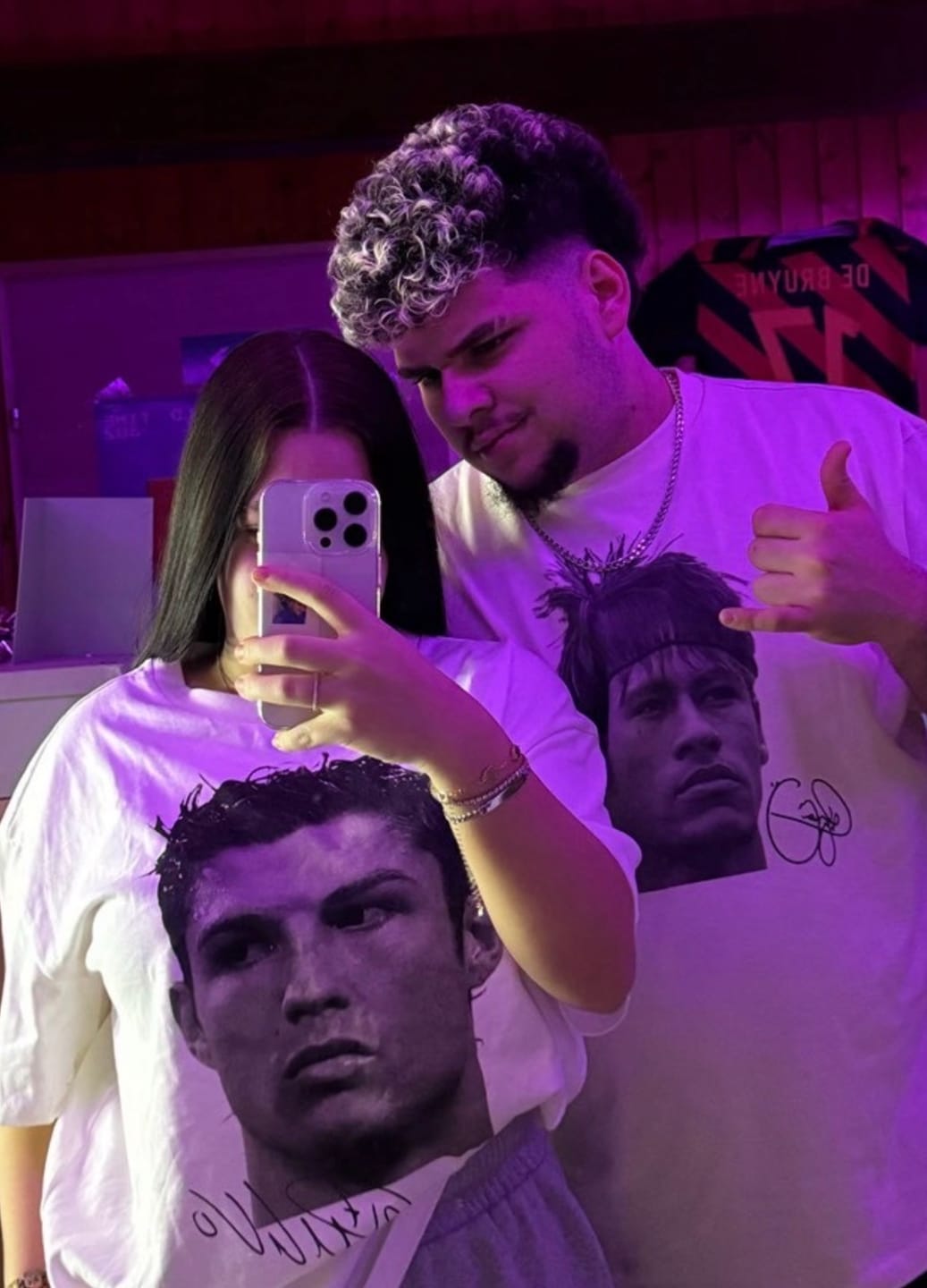 Customer photo review of NEYMAR TEE