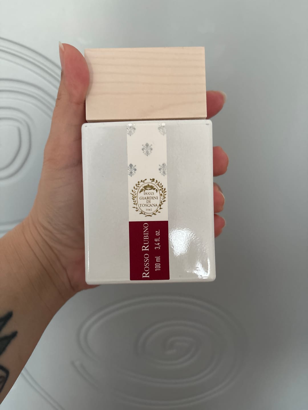 Customer photo review of GIARDINI DI TOSCANA - ROSSO RUBINO