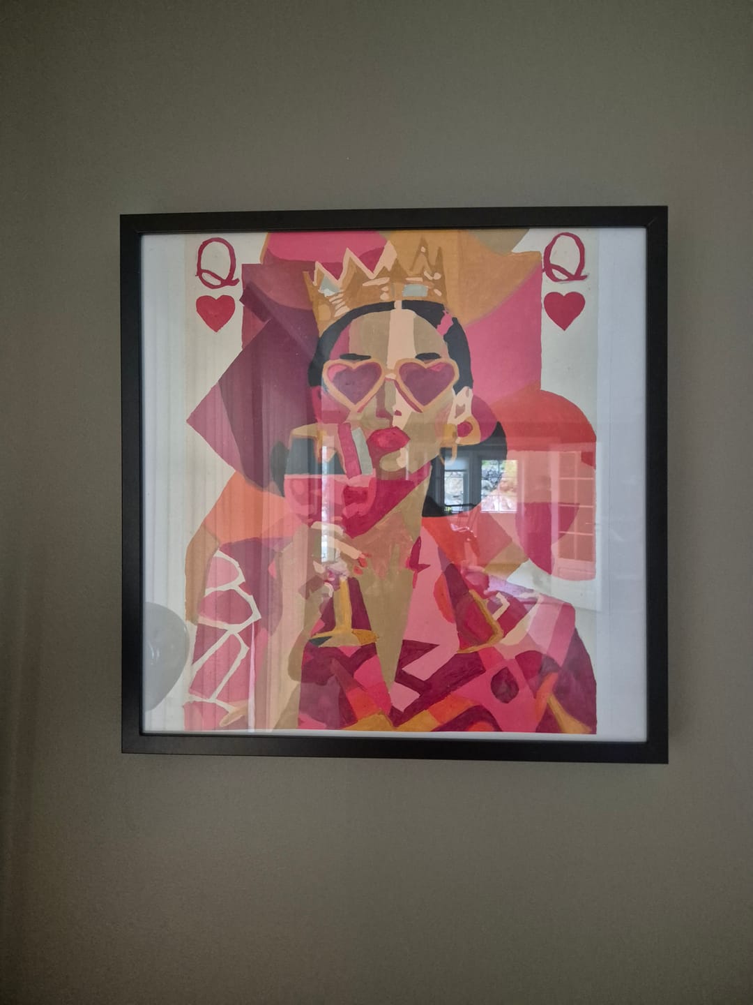 Customer photo review of The queen | Paint by Number