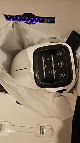 Customer photo review of Smart Heated Cordless Knee Massager - Fast Joint Pain Relief & Recovery