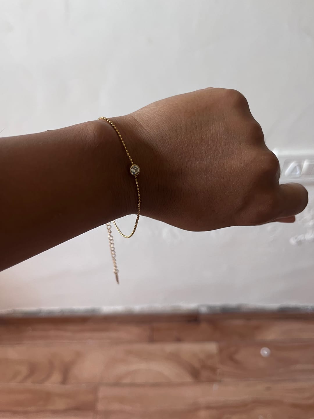 Customer photo review of Solitary Spark Bracelet