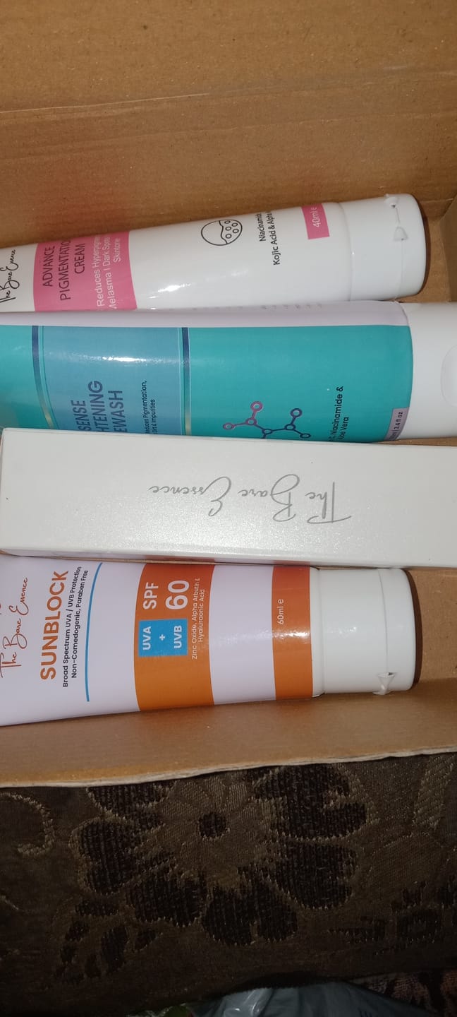 Customer photo review of All Glow Pigmentation Bundle