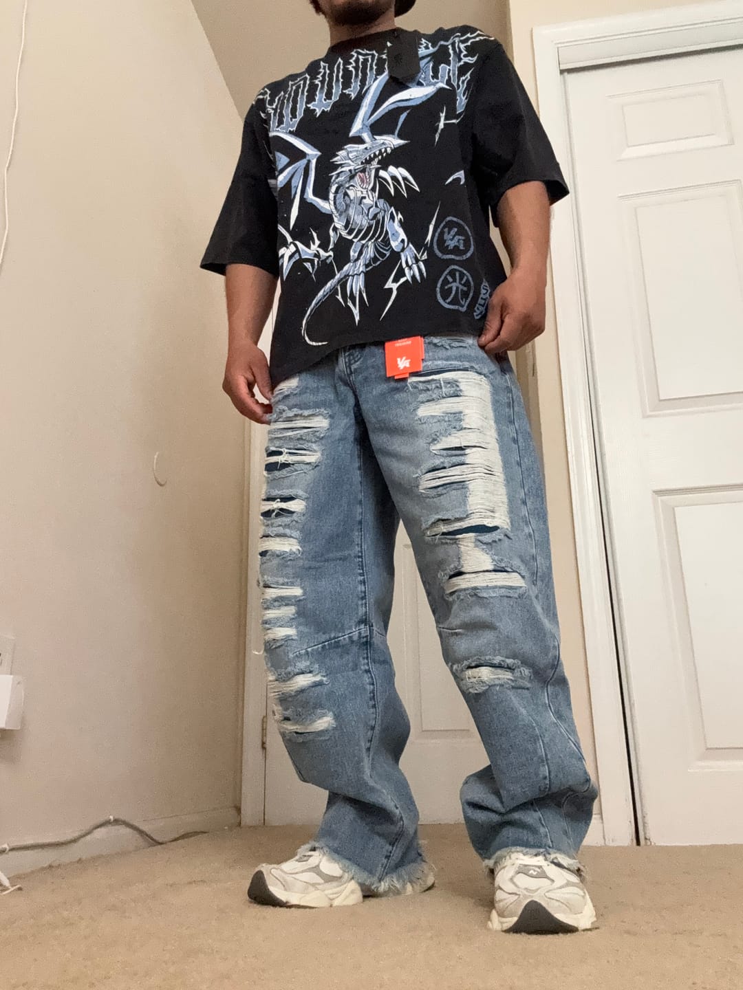 Customer photo review of 6004 - Destroyed Jeans