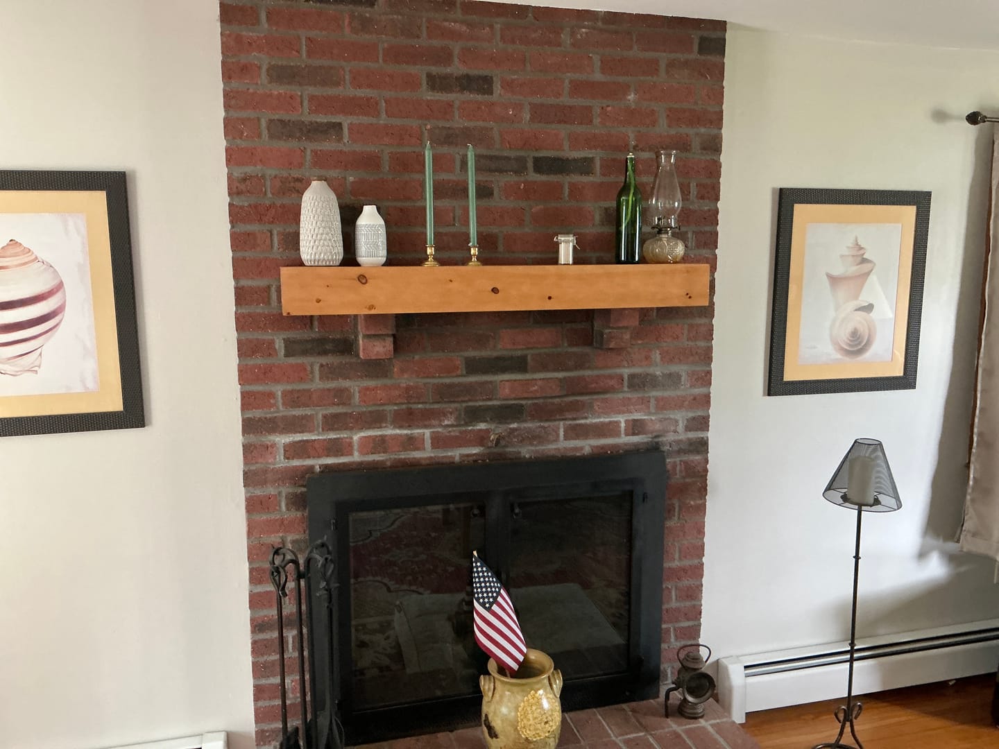 Customer photo review of Contemporary Mantels