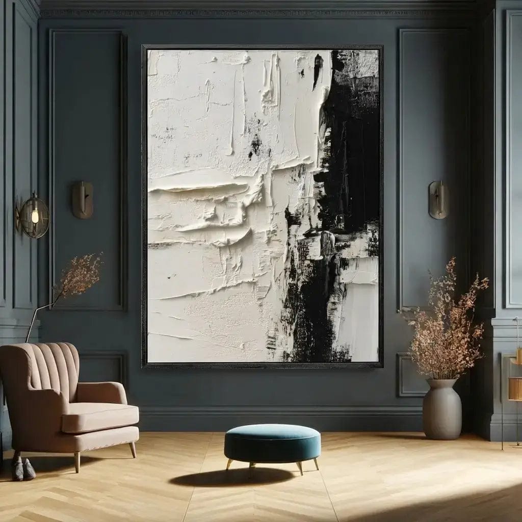 Customer photo review of Original Abstract Oil Painting #CXV066