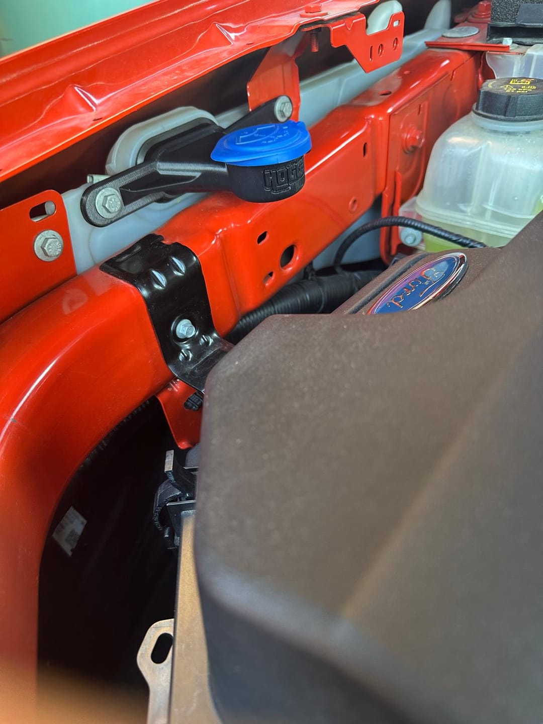 Customer photo review of Short Washer Bottle Inlet for Nextgen Ford Ranger/Raptor/Everest/Amarok