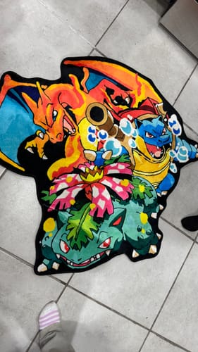 Customer photo review of Charizard Rug Series