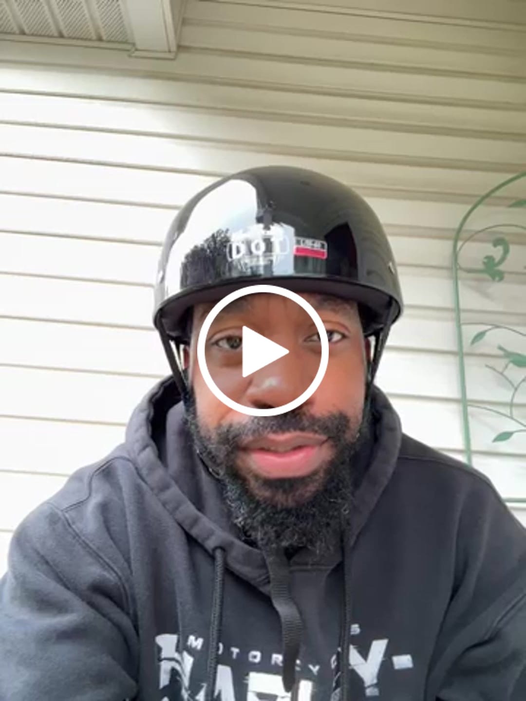 Customer video review of Baseball Pro DOT Half Helmet / Gloss Black