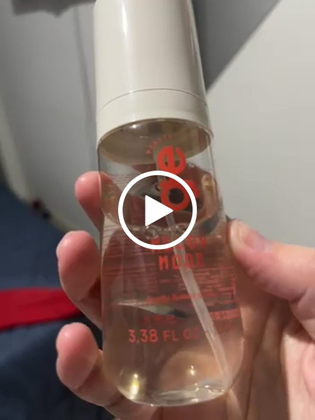 Customer video review of travel size | melon mood body & hair splash