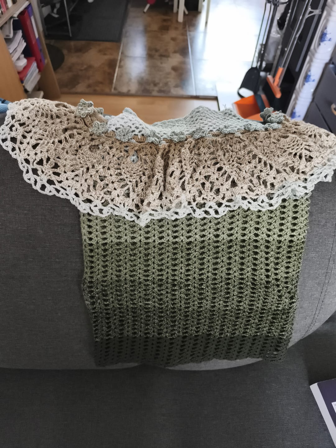 Customer photo review of YarnArt Flowers