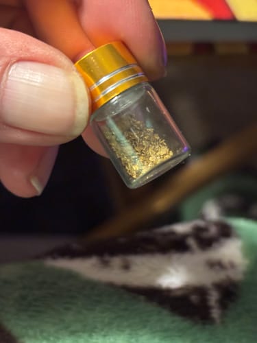 Customer photo review of Nugget Gold Rush 'SPECIMEN NUGGET EDITION' - Gold Panning Paydirt