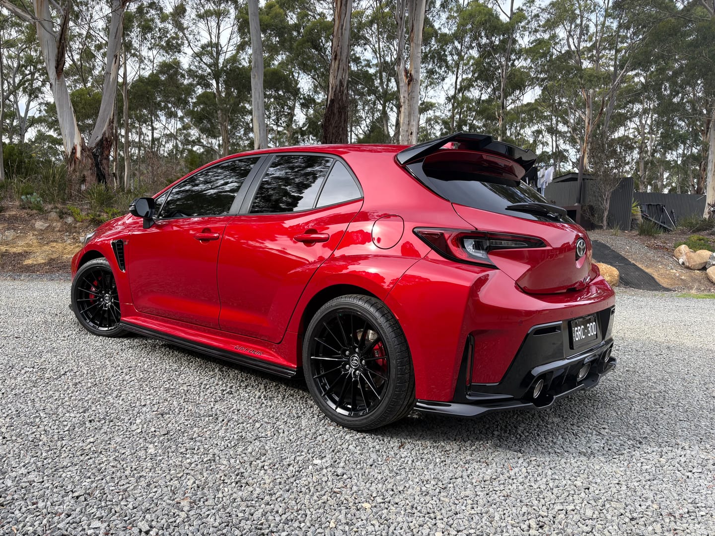 Customer photo review of Grow Style Rear Lip for Toyota GR Corolla Hatch 2022+