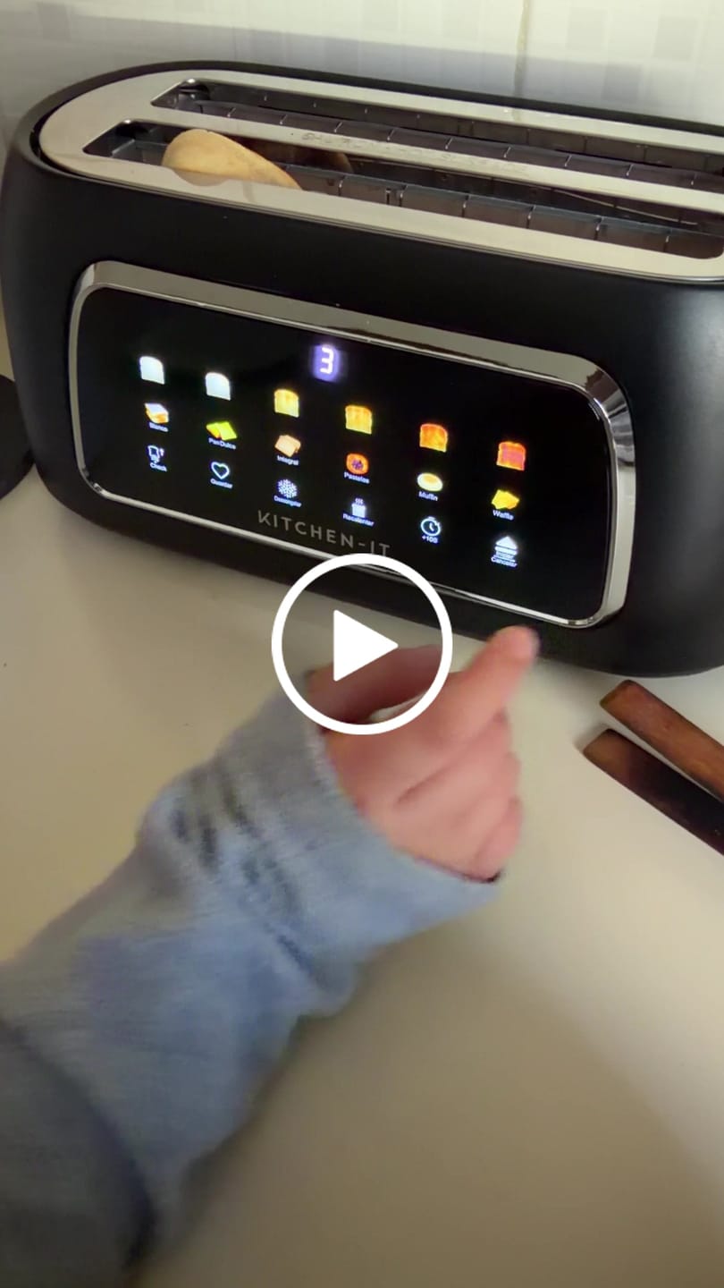 Customer video review of Tostador Digital Smart Toast - 100% Automático