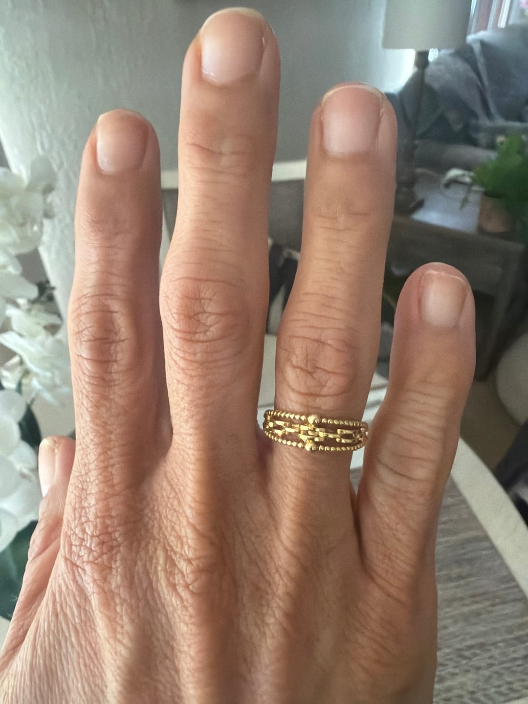 Customer photo review of Amara Ring