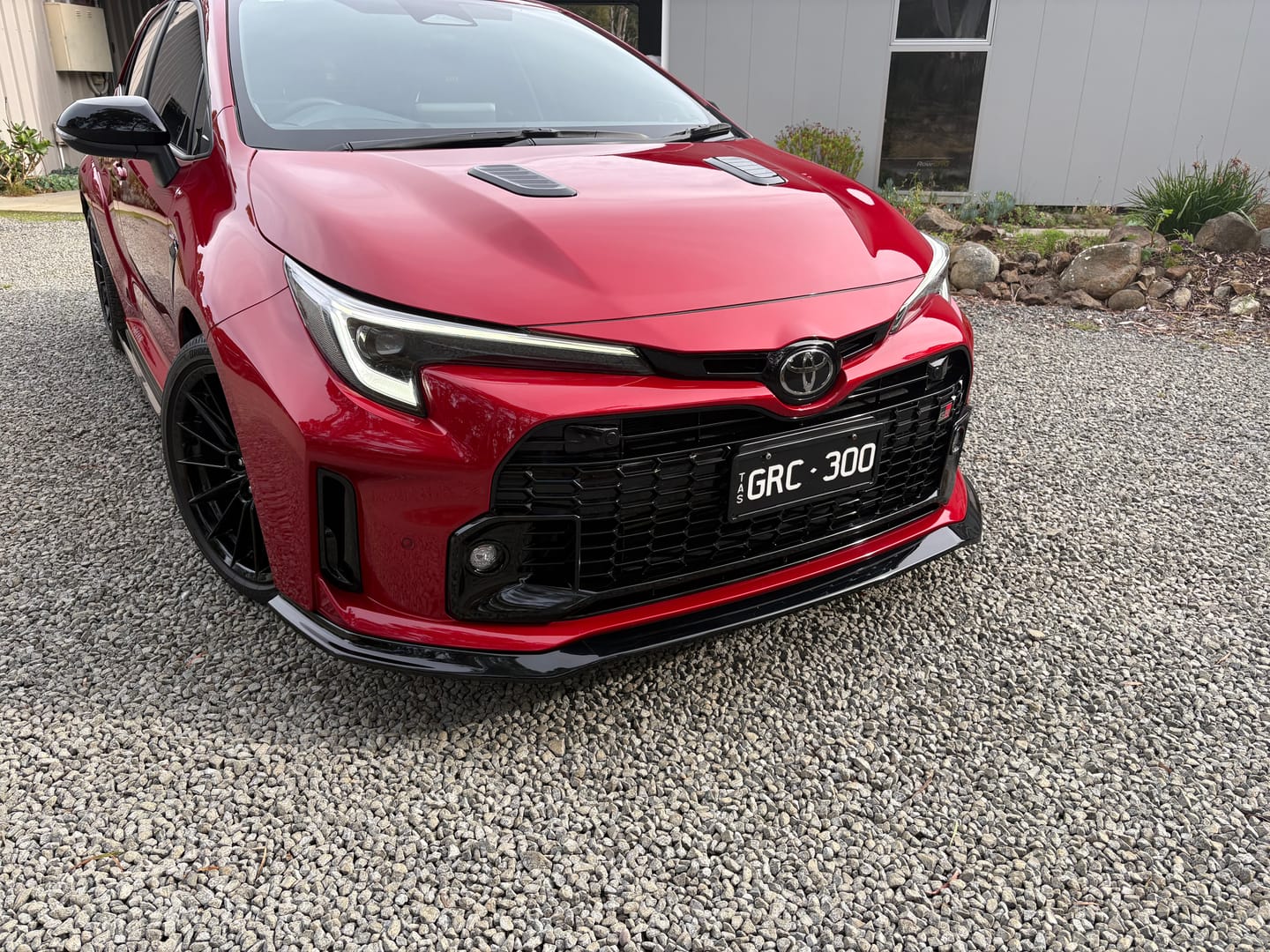 Customer photo review of Grow Style Front Lip for Toyota GR Corolla Hatch 2022-2024