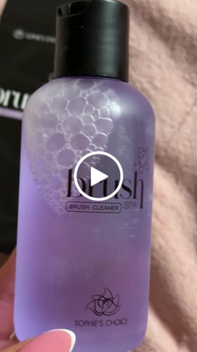 Customer video review of Brush Spa – Tečnost za brzo čišćenje četkica