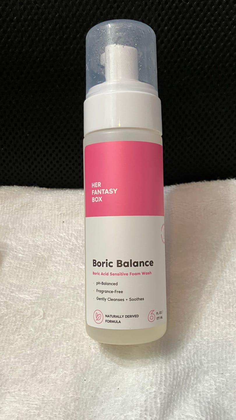 Customer photo review of Sensitive Probiotic+ pH Balanced Feminine Wash
