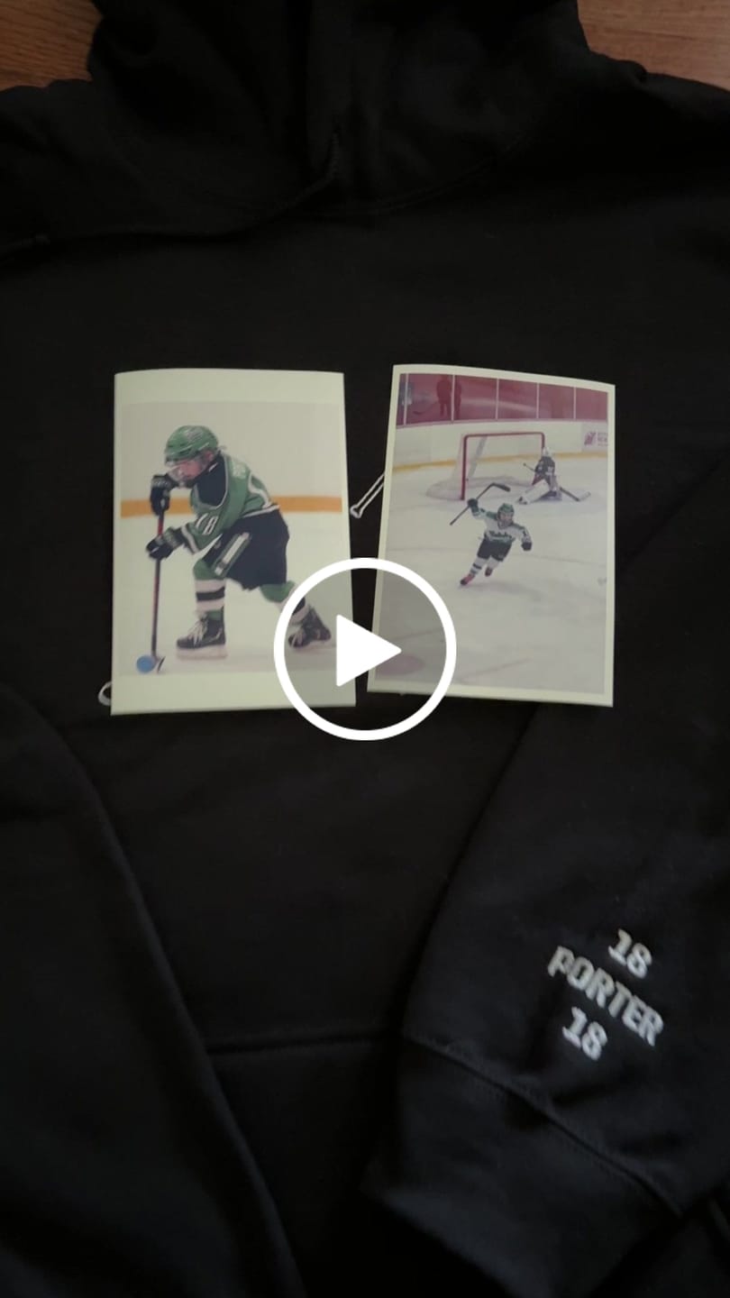 Customer video review of Custom Sports Hoodie