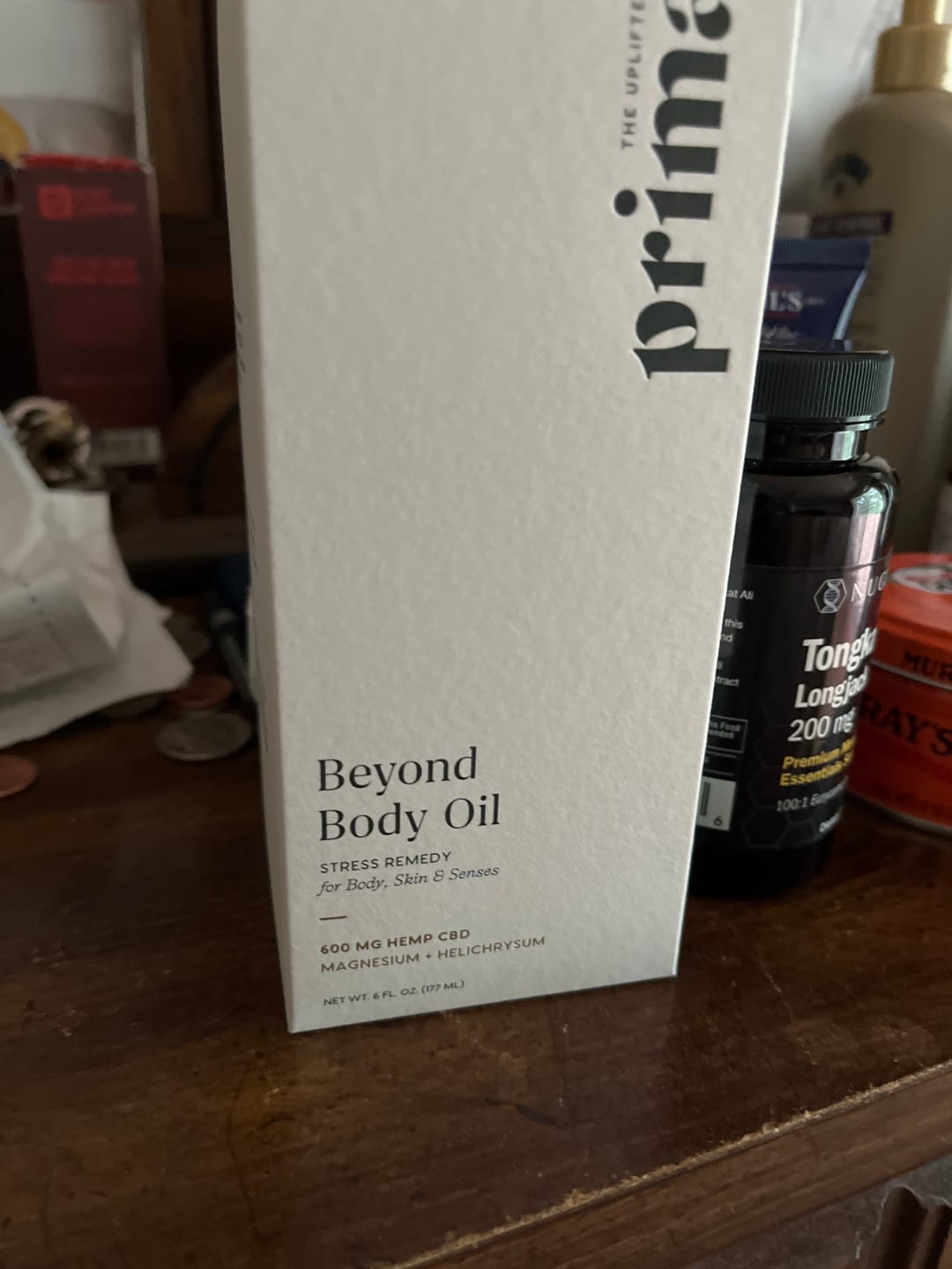 Customer photo review of Beyond Body Oil | Lightweight, Nutrient-Dense Oil for Skin and Body
