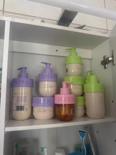 Customer photo review of Shimmering Body Oil Glazed Strawberry Butter Cream