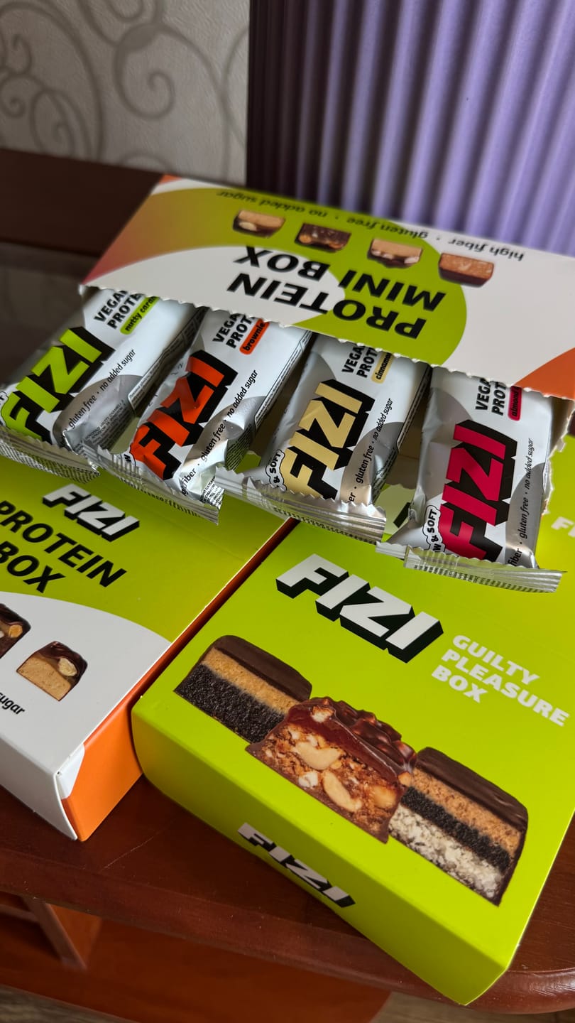 Customer photo review of Mini box Protein x4 шт.