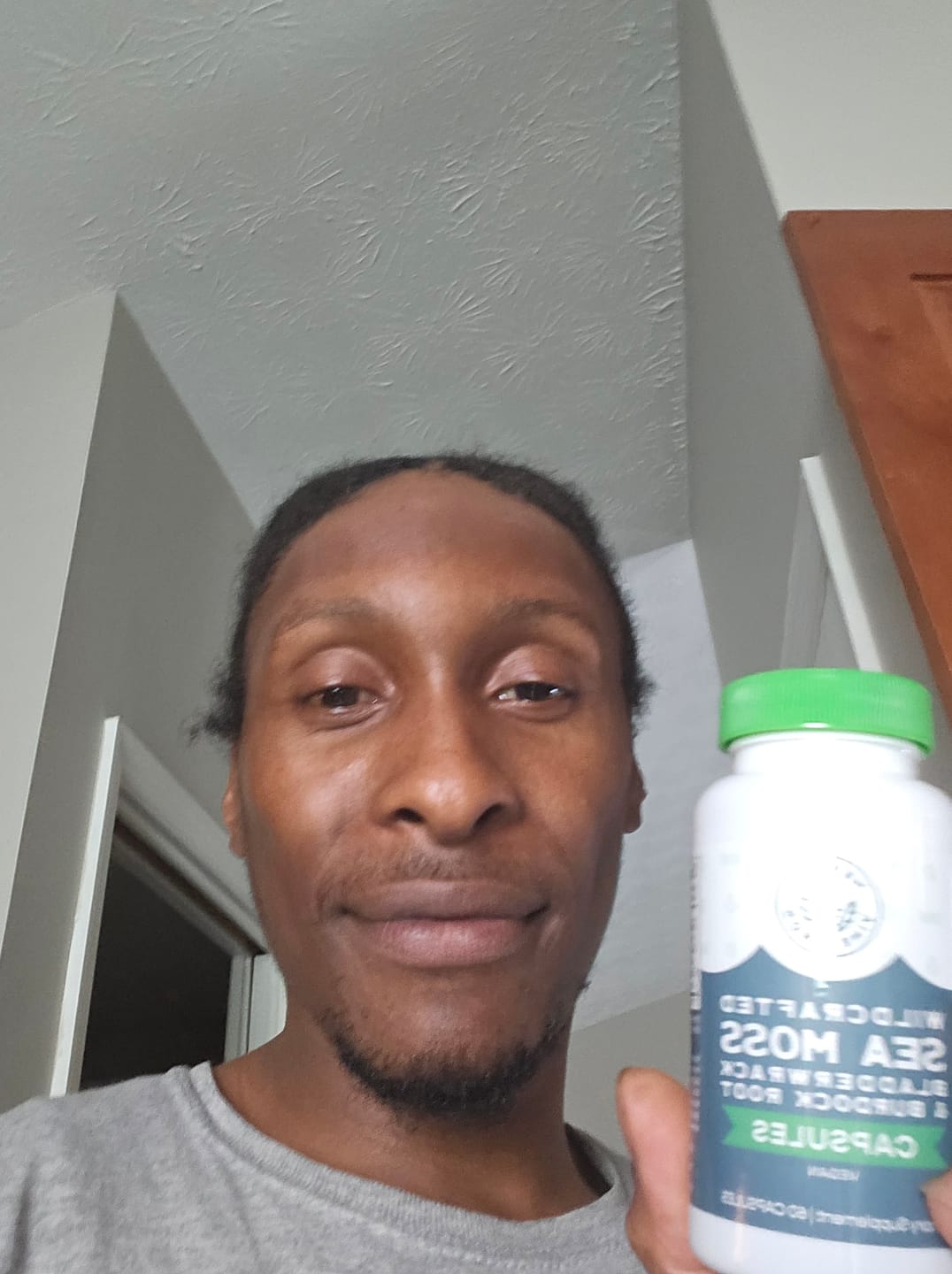 Customer photo review of Organic Sea Moss, Bladderwrack & Burdock Root Capsules — 60 Vegetable Capsules