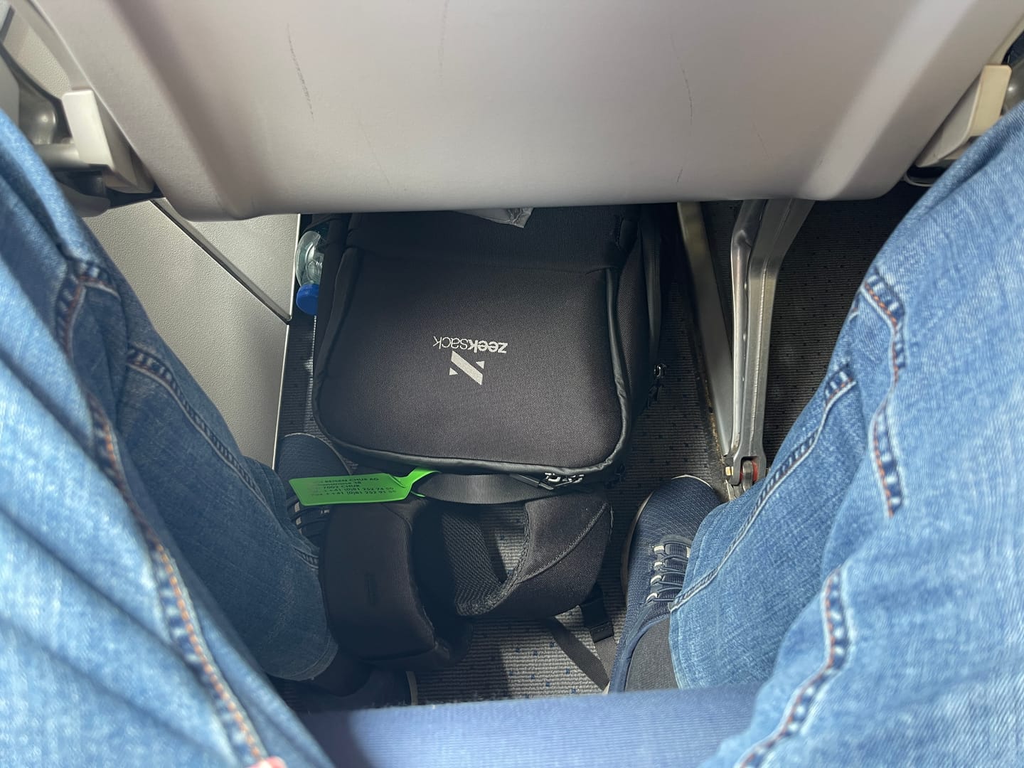 Customer photo review of The Underseat 15L