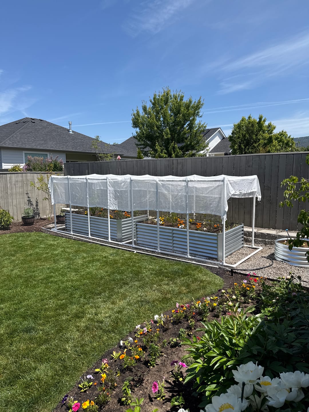 Customer photo review of 50% Shade Cloth