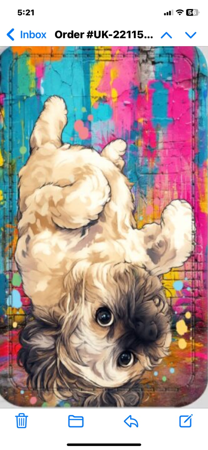 Customer photo review of Streetart - Personalised Keychain