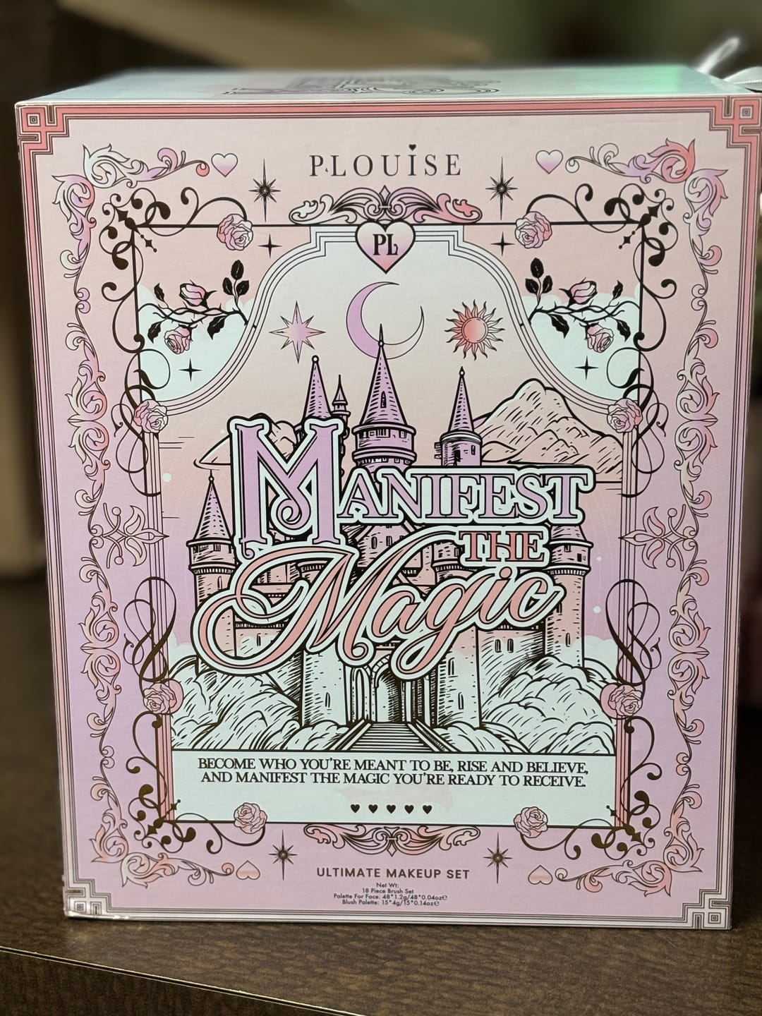 Customer photo review of Manifesting My Main Character Eye & Face Palette