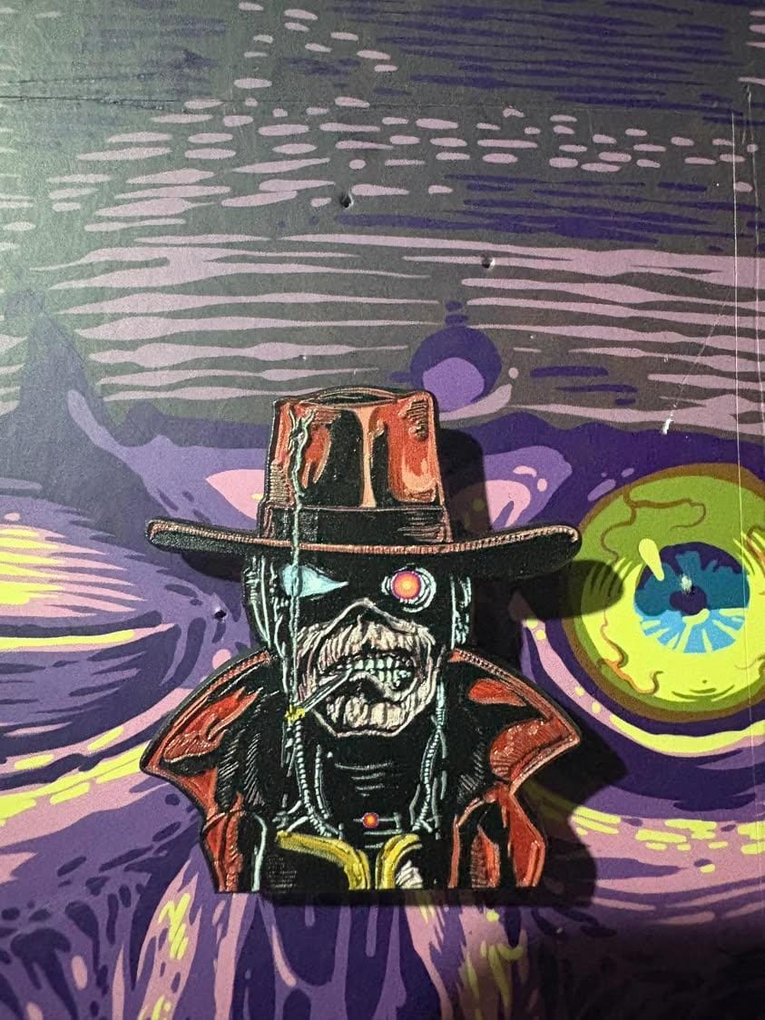 Customer photo review of Iron Maiden - Stranger In A Strange Land - Pin