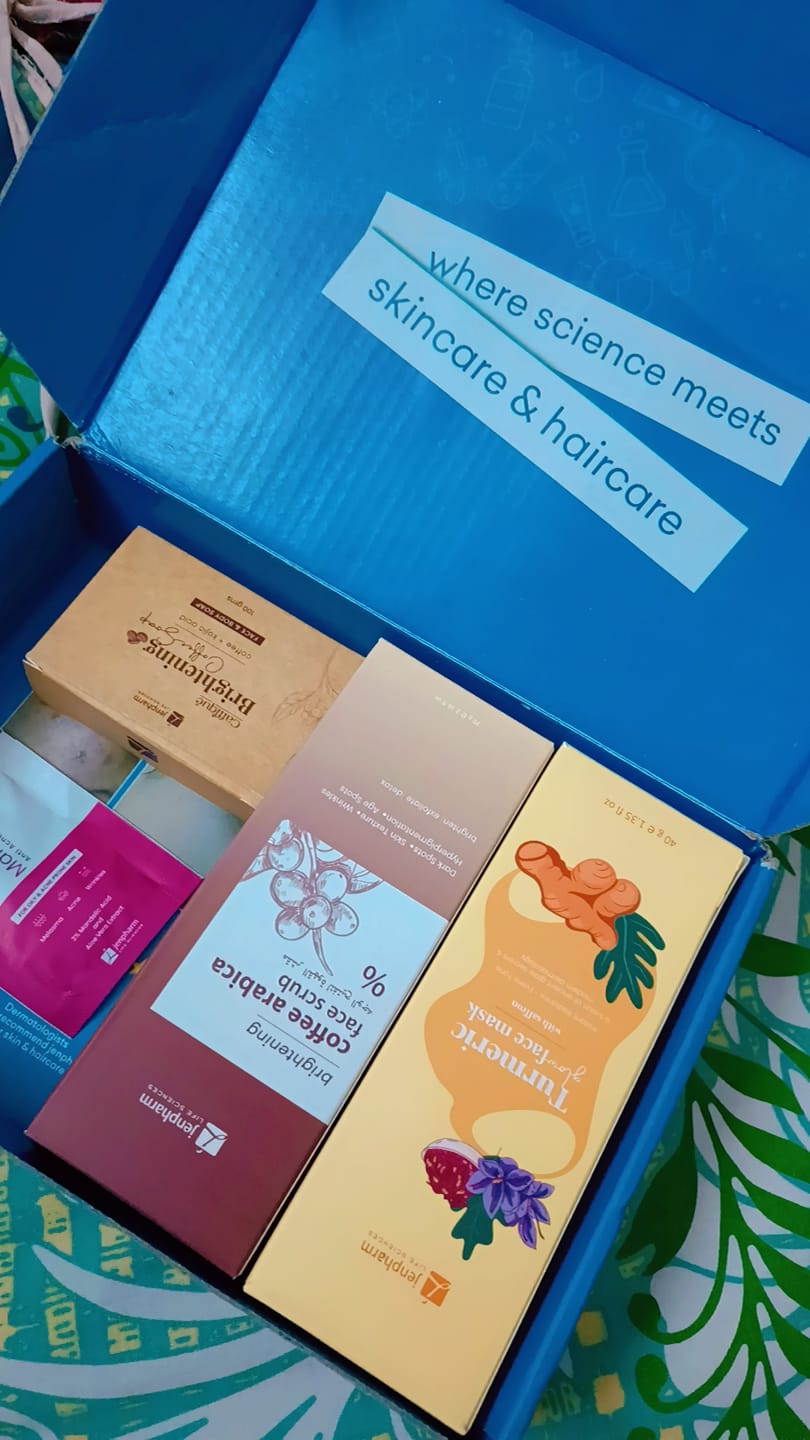 Customer photo review of Turmeric Glow Face Mask