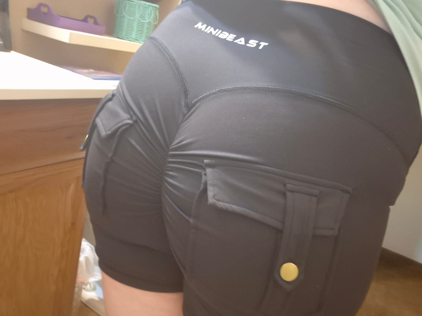 Customer photo review of SoftSculpt Shorts