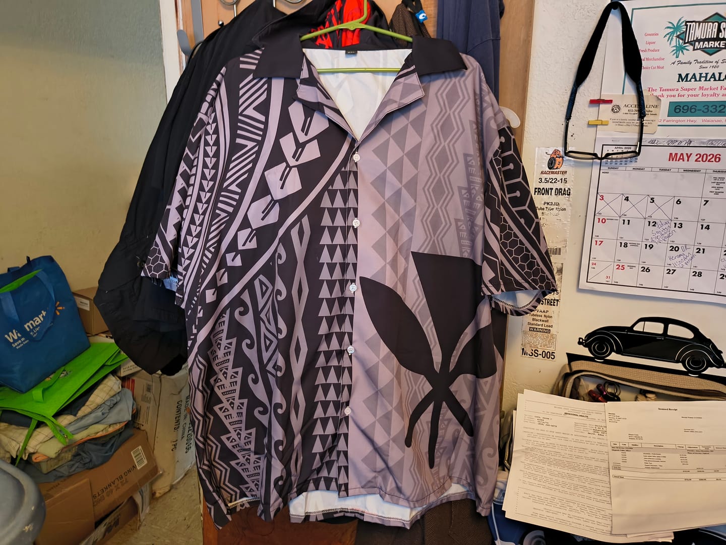 Customer photo review of Hawaii Hawaiian Shirt Kanaka Maoli Polynesian Tattoo