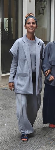 Customer photo review of Oversized Grey Three-Piece Set