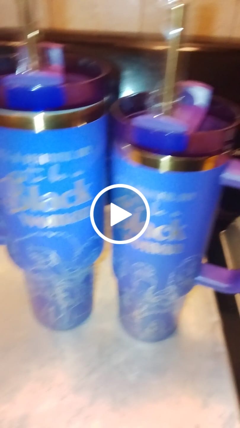 Customer video review of “Purple Reign” Insulated Tumbler – "It’s a Beautiful Day to be a Black Woman"