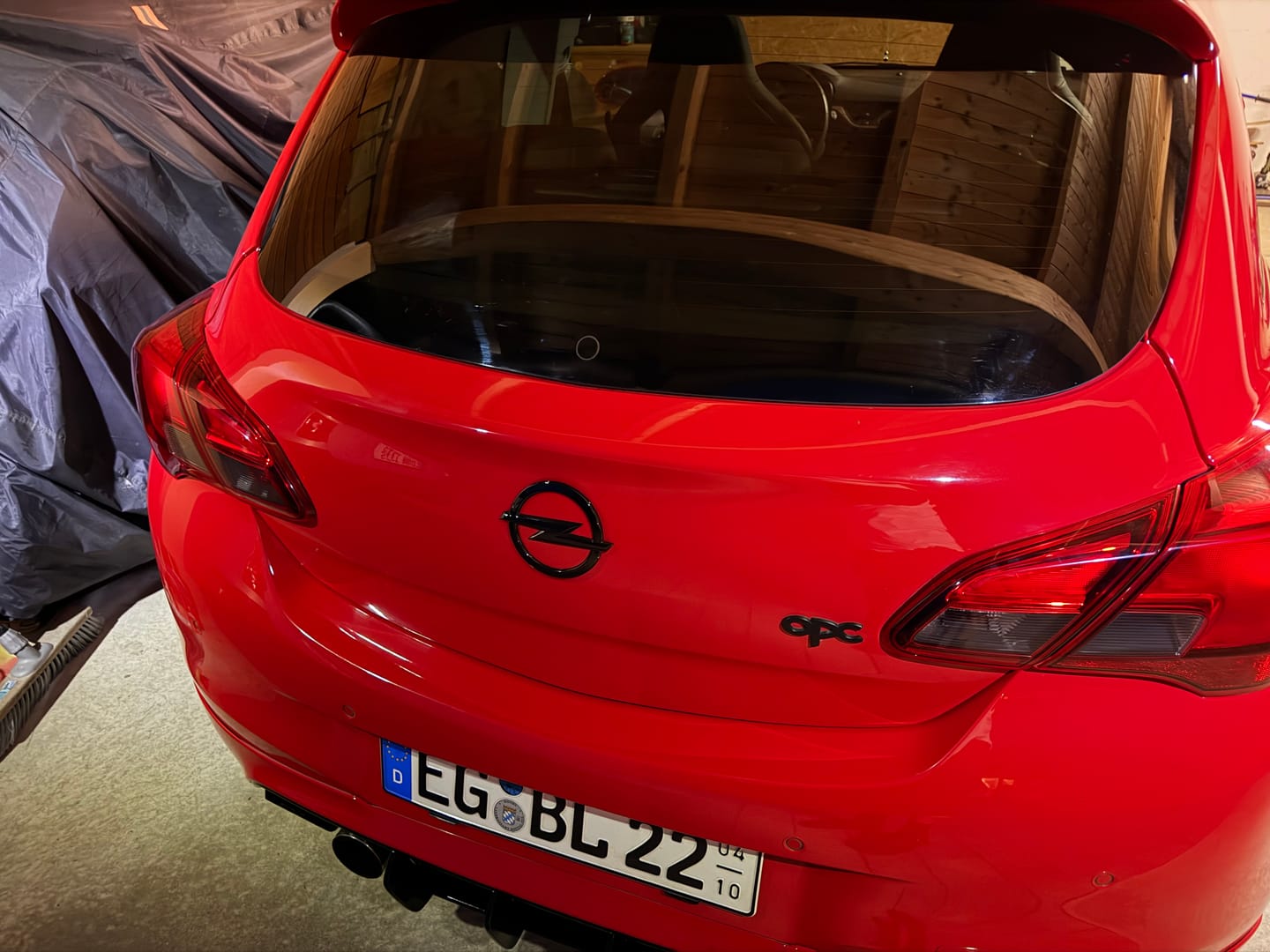 Customer photo review of Heckwischer Echtglas Stopfen | Opel
