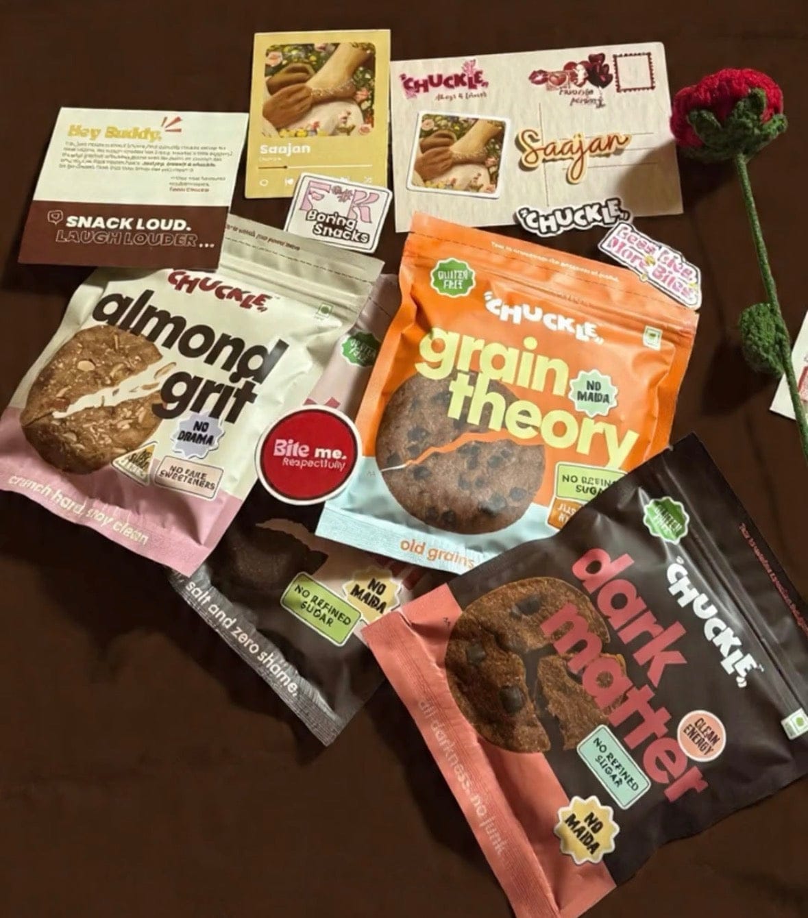 Customer photo review of dark matter cookies