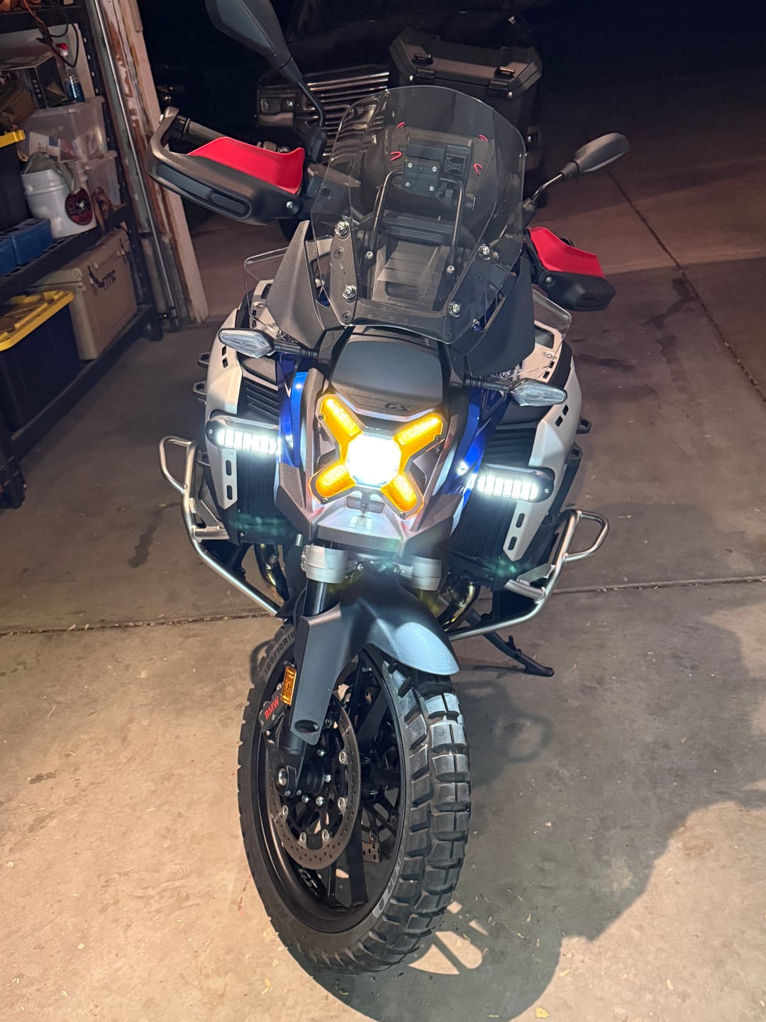 Customer photo review of Headlight Guard Kit for BMW R1300GS / R1300GS Adventure