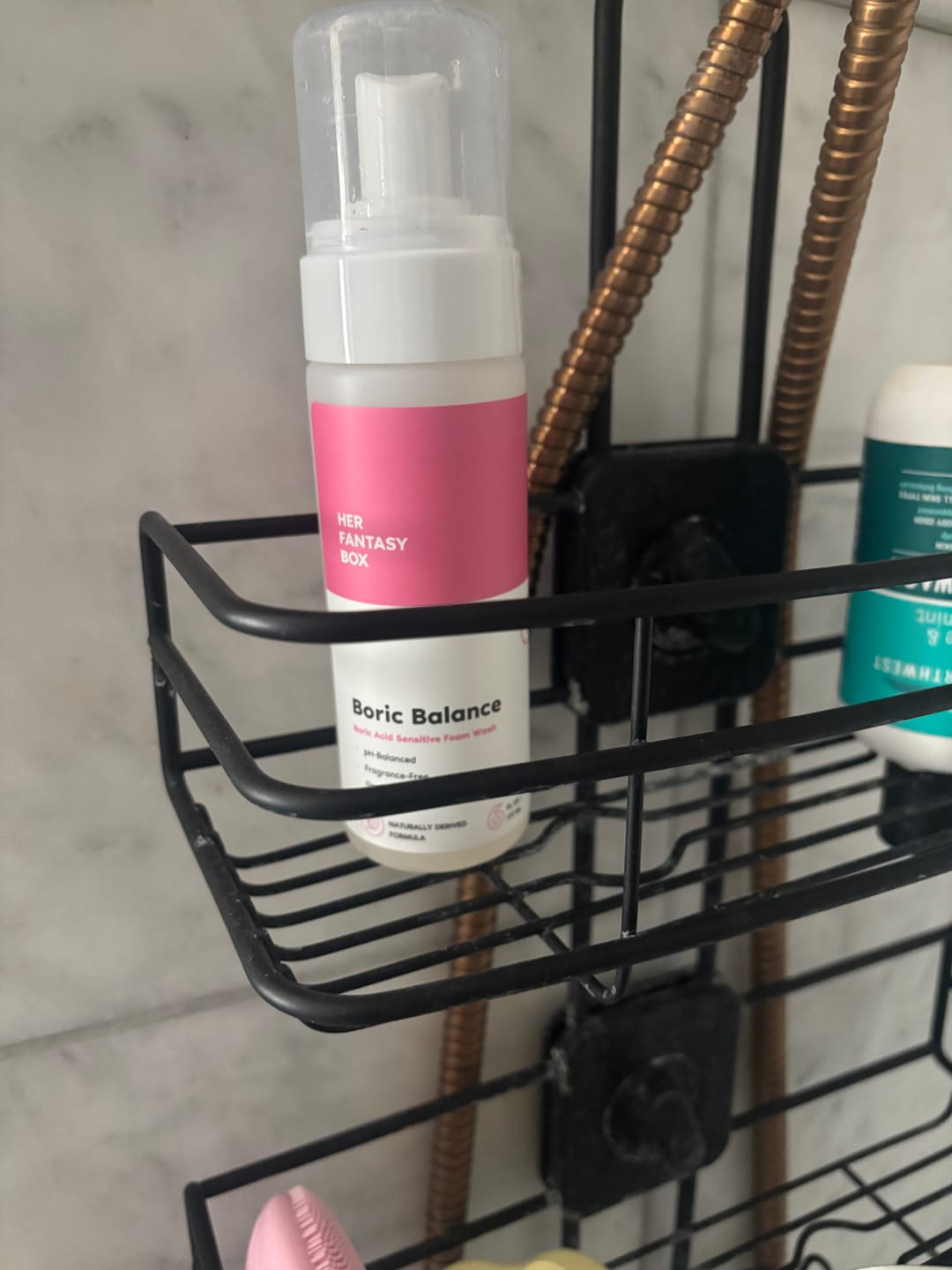 Customer photo review of Boric Balance - Sensitive Boric Acid Foam pH Wash - Natural Ingredients