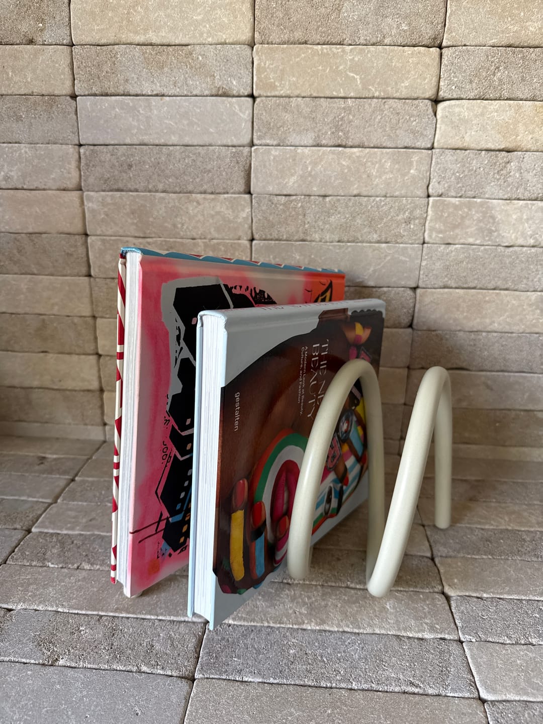 Customer photo review of Spiral Book Holder