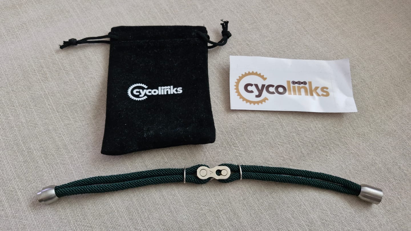 Customer photo review of Cycolinks Split Link Bracelet