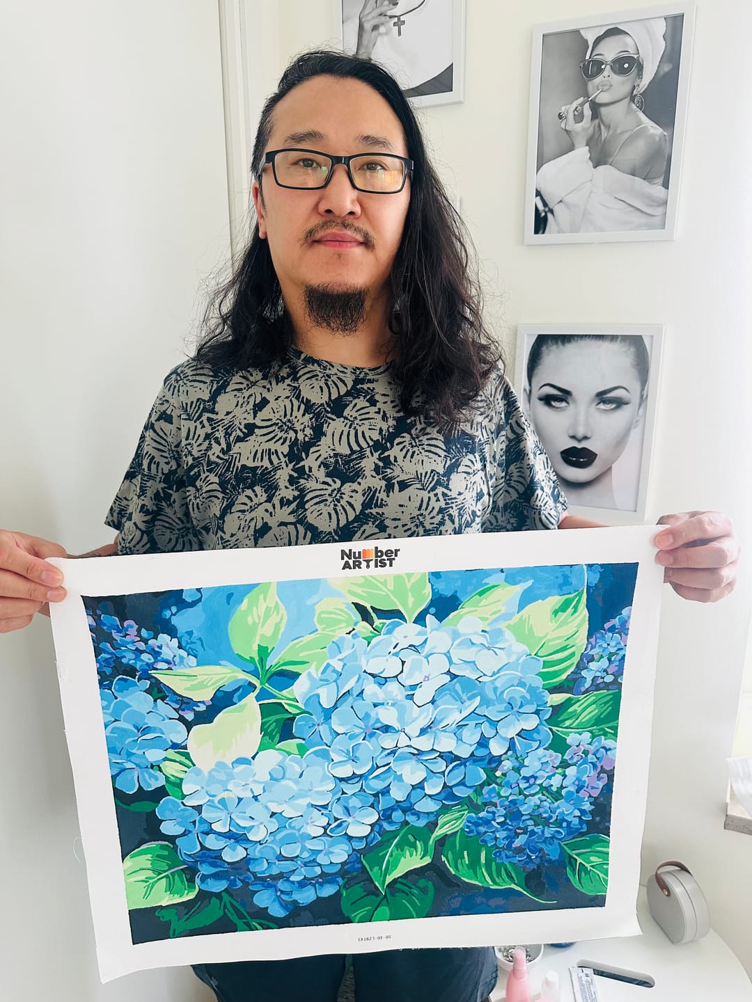 Customer photo review of Blue Hydrangea